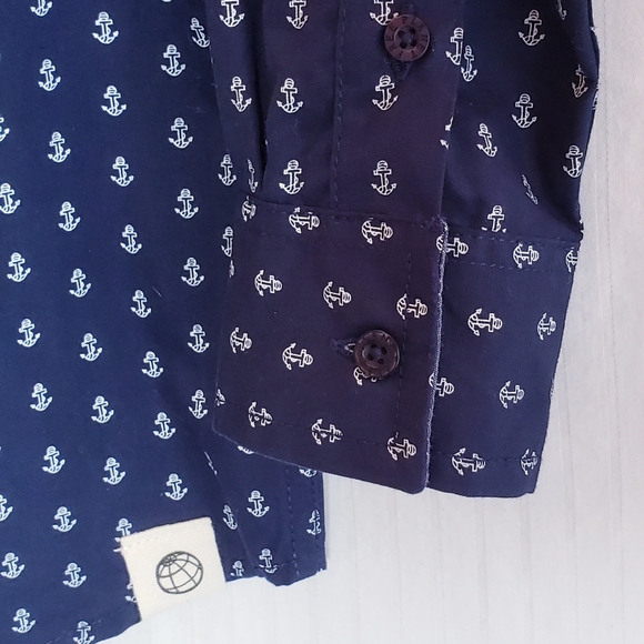 Free Planet Boy's Button Down Shirt - Picture 5 of 9